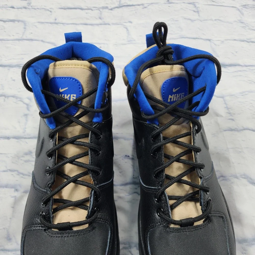 Nike Boots YOUTH SIZE 6.5Y WOMENS 8 Manoa LTR Black Sesame Game Royal BQ5372 003